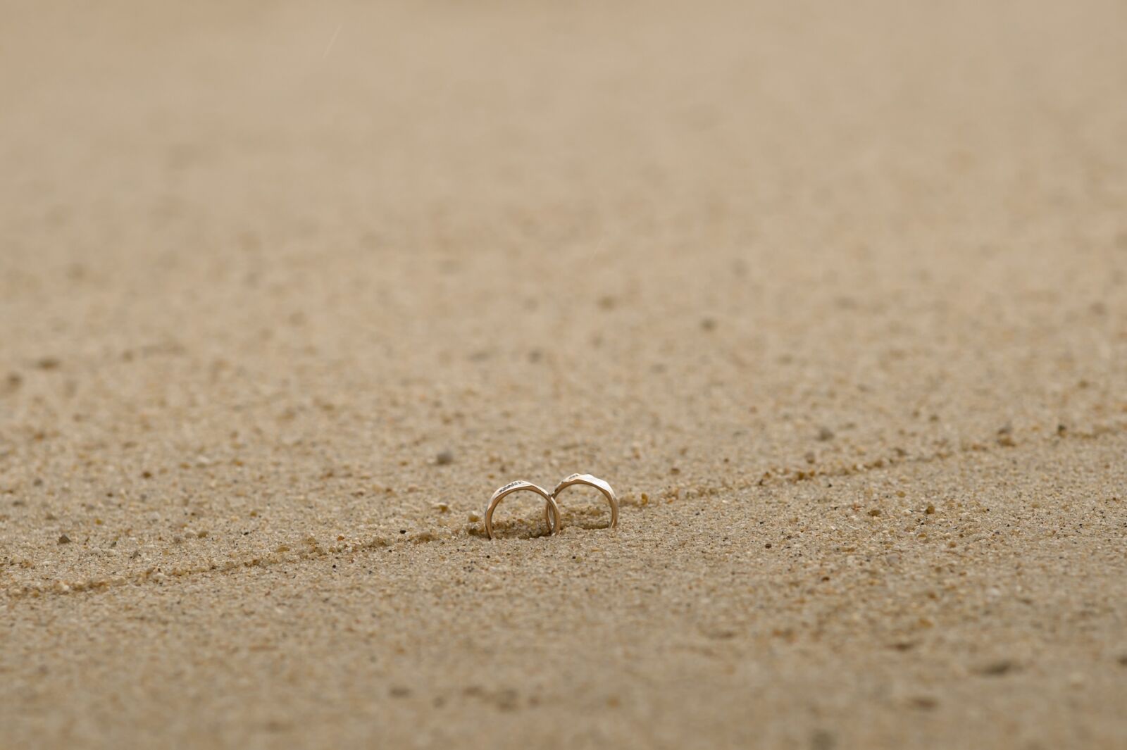 Nikon D3S sample photo. Ring, sand, coupling photography