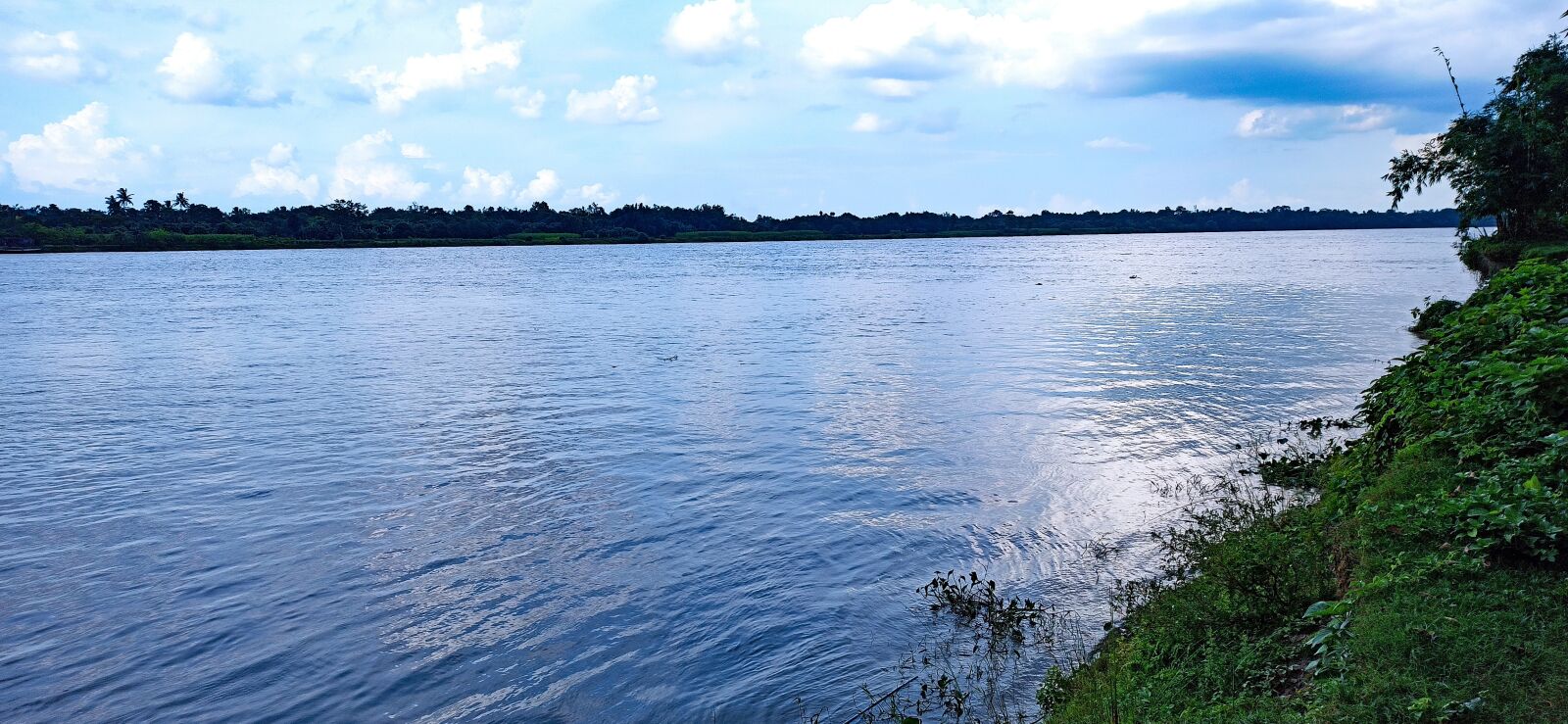 Xiaomi Redmi Note 8 Pro sample photo. Nature, river, village photography