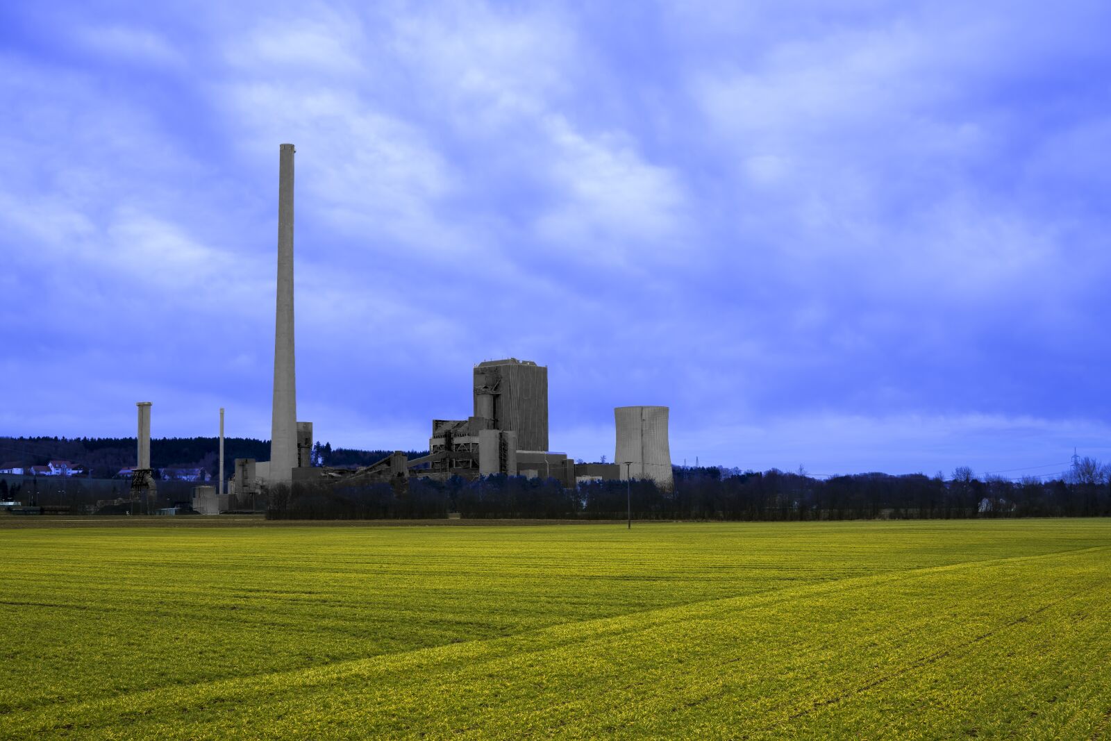 Sony a6300 sample photo. Power plant, coal fired photography