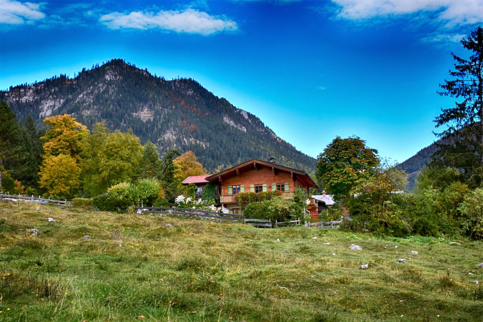 Nikon D7200 sample photo. Mountains, alm, hut photography