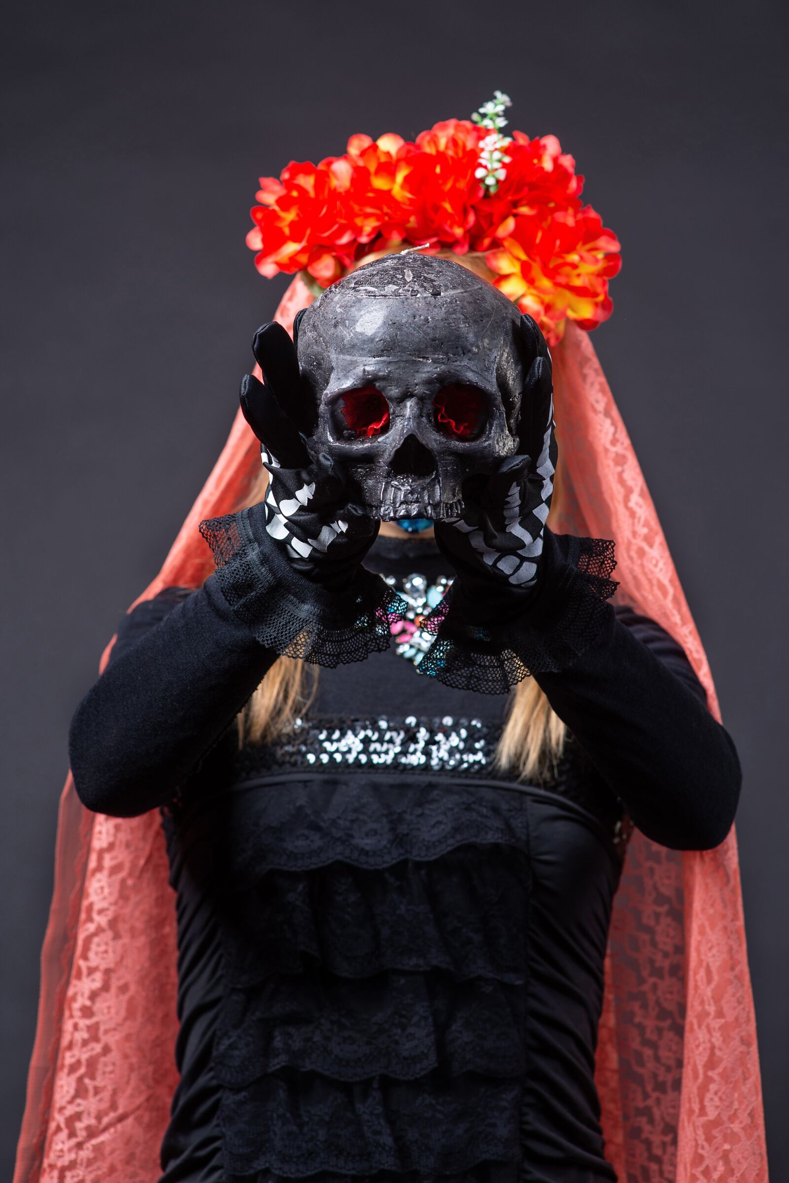Nikon D610 sample photo. Skull, day of the photography