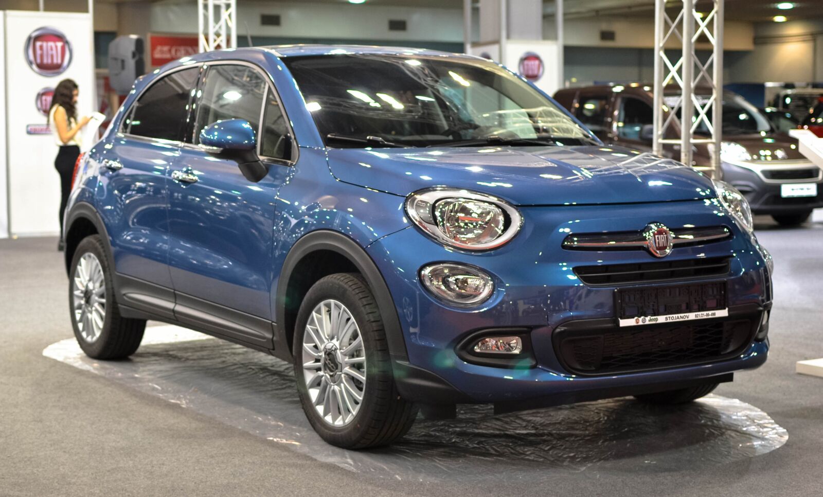 Nikon D3100 sample photo. Fiat, 500x, suv photography