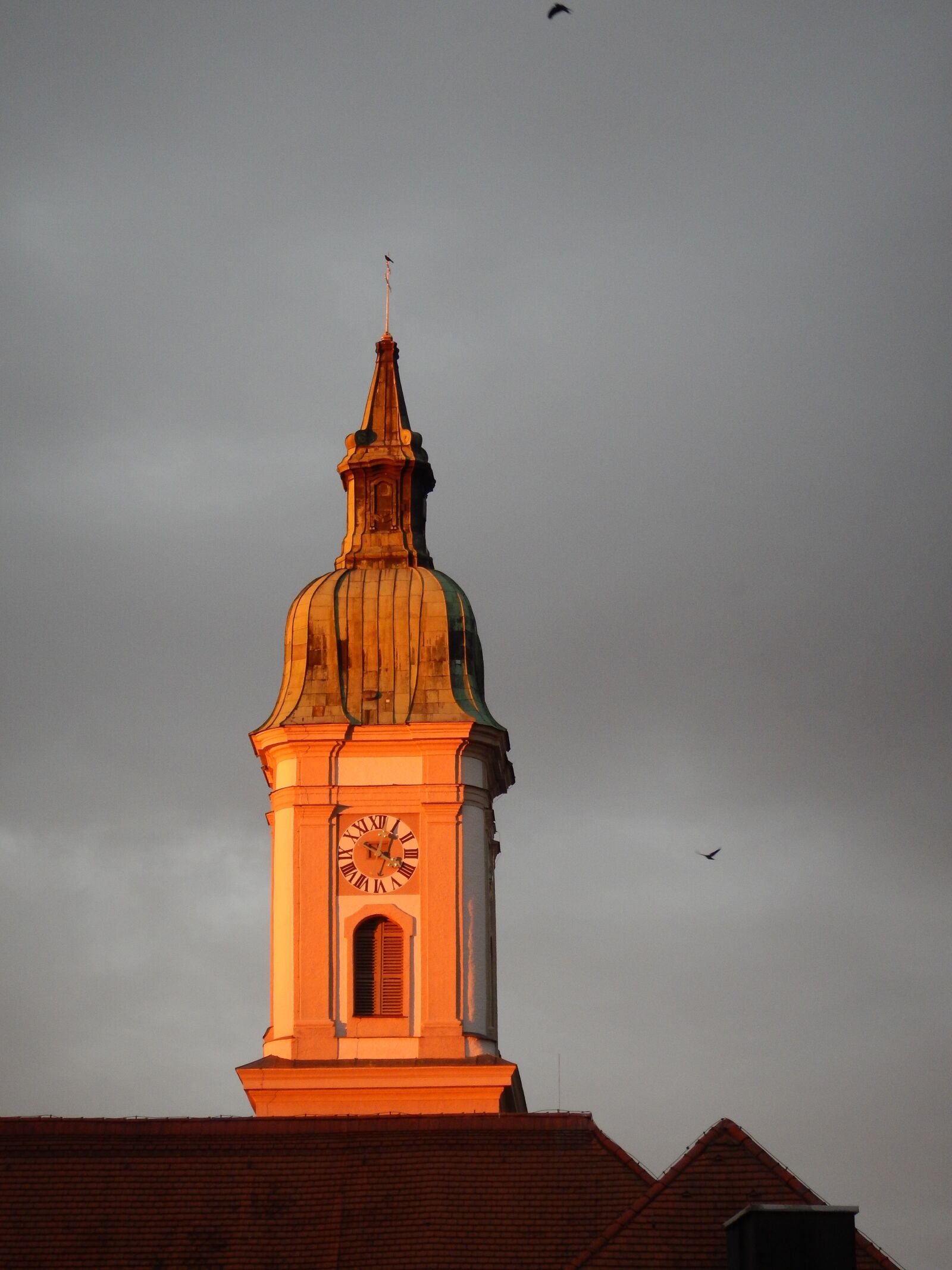Nikon Coolpix AW130 sample photo. Church, steeple, grey sky photography