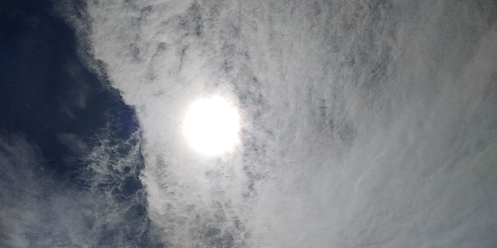 Xiaomi Redmi 5 sample photo. Sun, clouds, sky photography