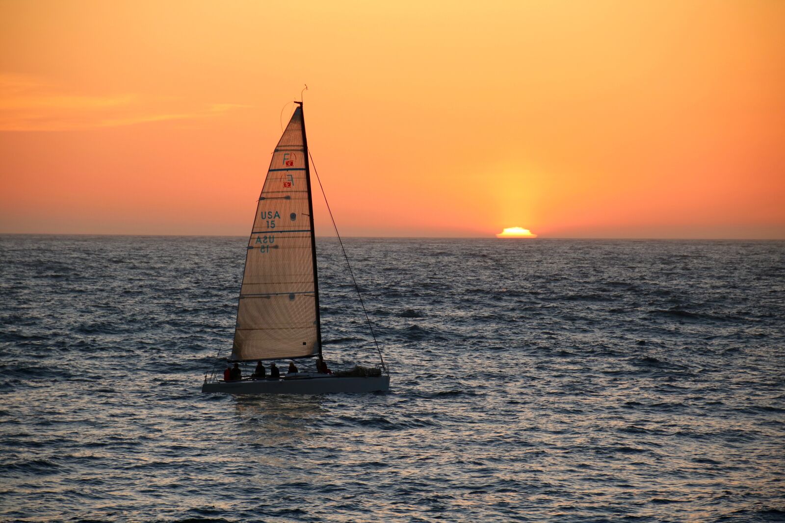 Canon EOS 760D (EOS Rebel T6s / EOS 8000D) sample photo. Seegeln, seegelschiff, sunset photography