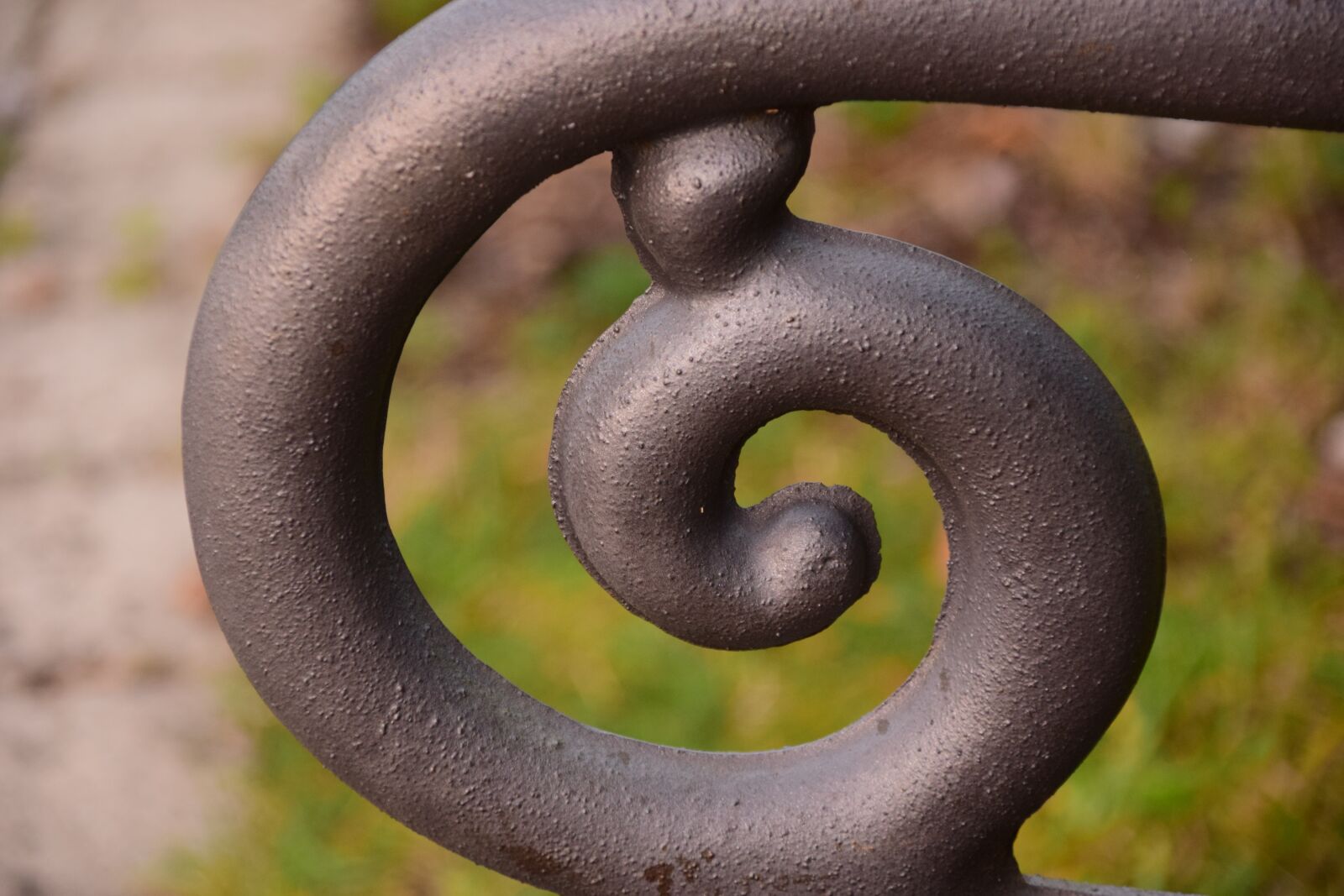 Nikon D3300 sample photo. Spiral, cast iron, beautiful photography