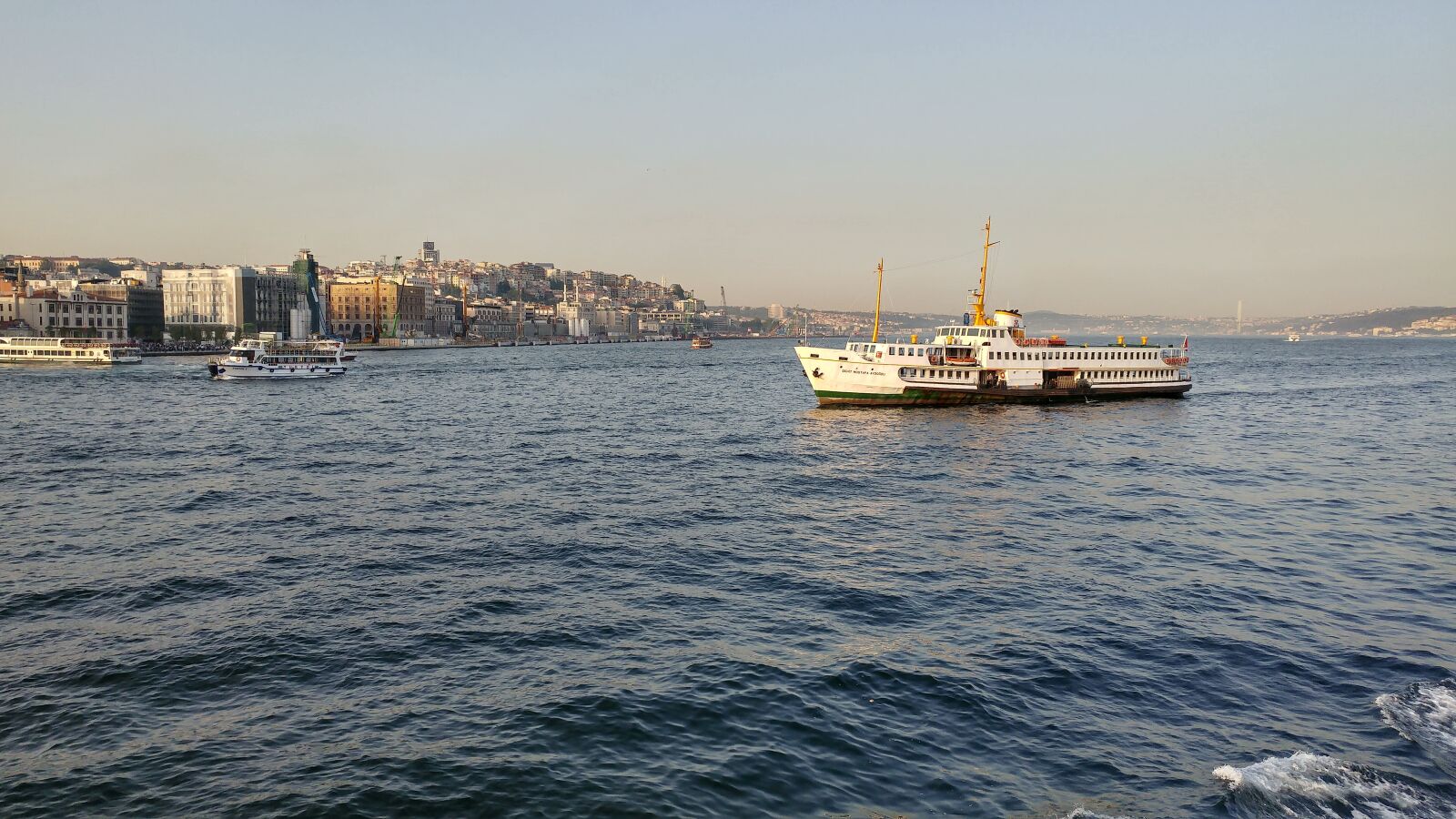 LG G5 sample photo. Istanbul, ship, watercraft, harbor photography