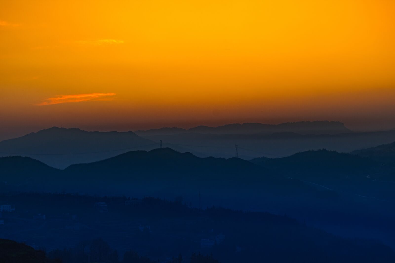 Nikon D3400 sample photo. Sunset, mountains, mountain photography