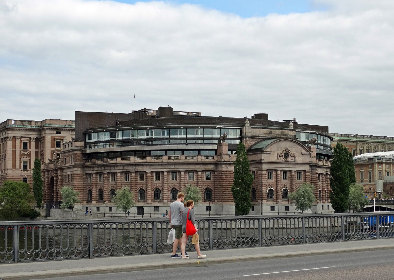 Sony Cyber-shot DSC-HX300 sample photo. Stockholm, sweden, reichstag photography