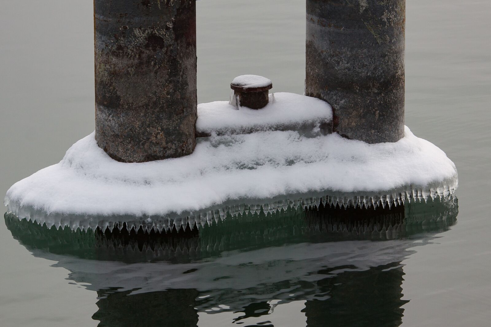 Canon EOS 50D sample photo. Winter, ice, water photography