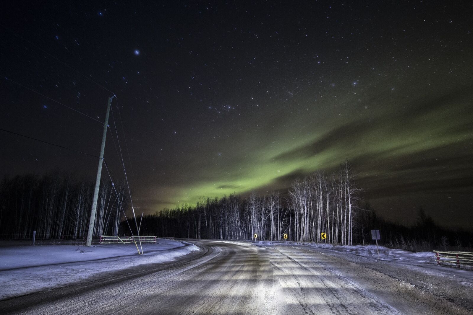 Canon EOS 100D (EOS Rebel SL1 / EOS Kiss X7) sample photo. Aurora borealis, northern lights photography