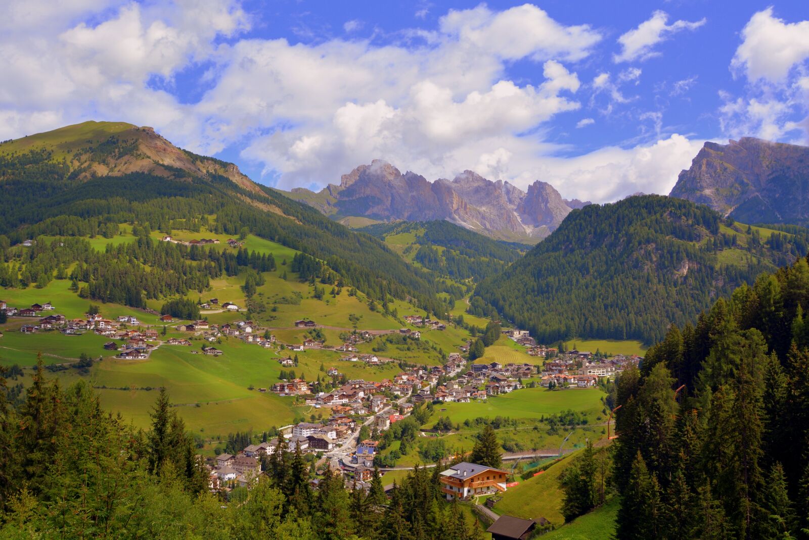 Nikon D7100 sample photo. Dolomites, valgardena, santa cristina photography