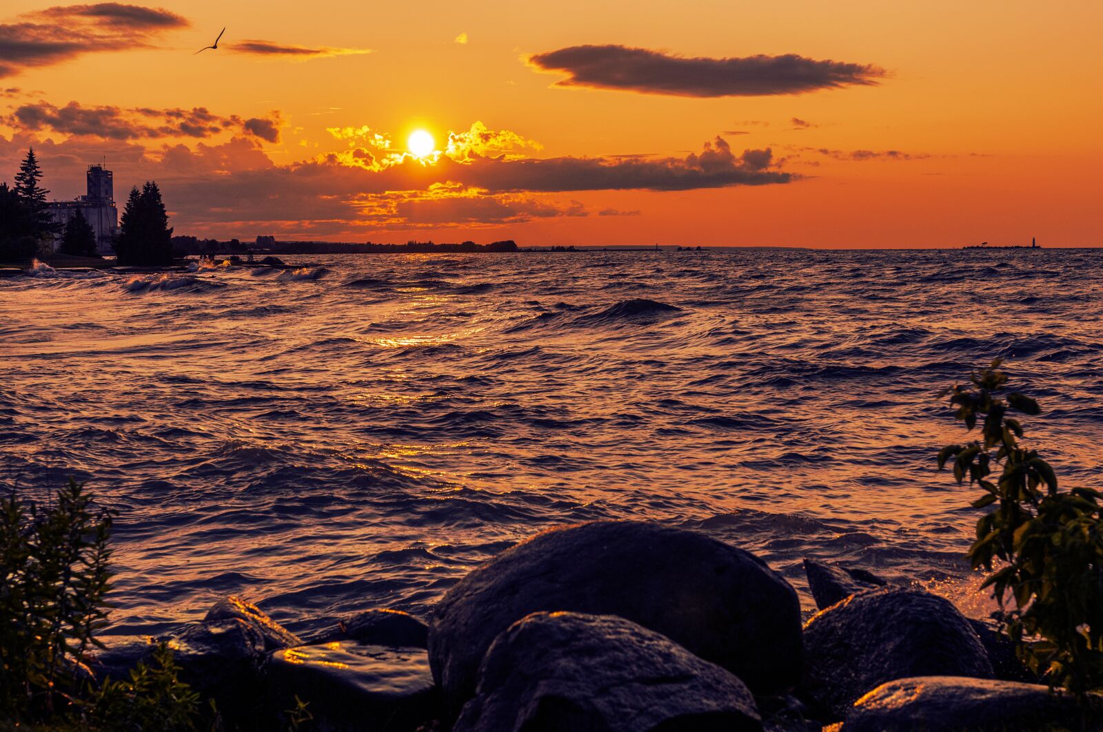 Nikon D300 sample photo. Sunset, sky, clouds photography