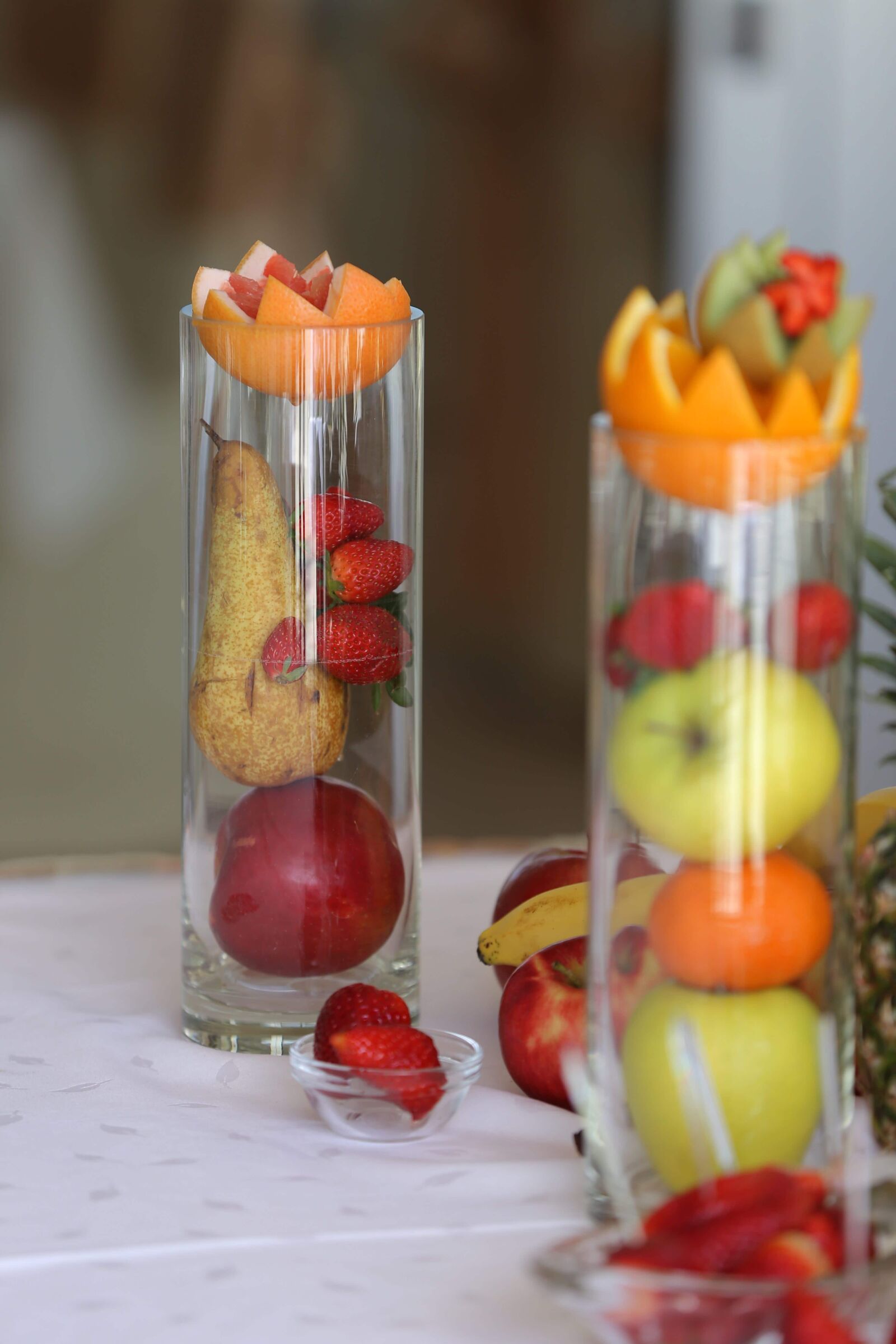 Canon EOS 6D sample photo. Fruit, glass, strawberries, apples photography