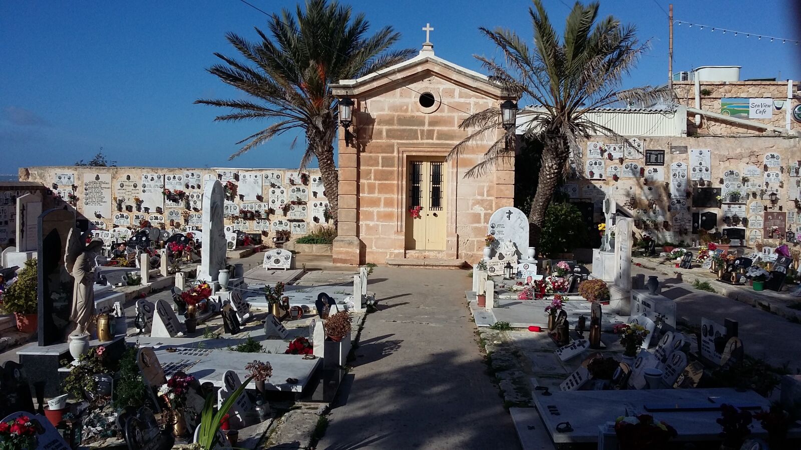 Samsung SM-A300FU sample photo. Cemetary, shrine, sad photography