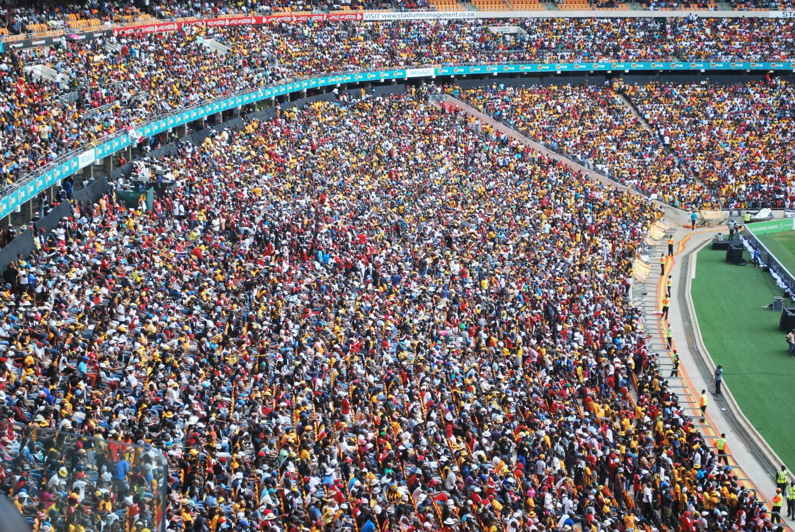 Nikon D60 sample photo. Football, stadium, fnb stadium photography
