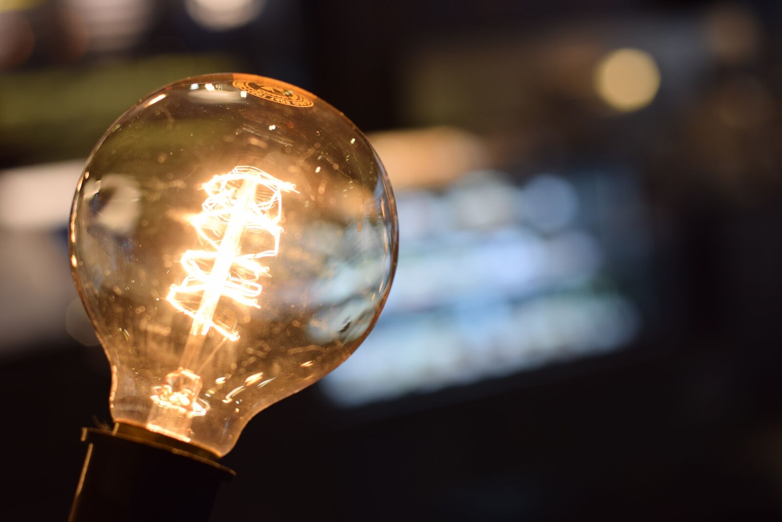 Nikon D5300 sample photo. Bulb, lighting, interior photography