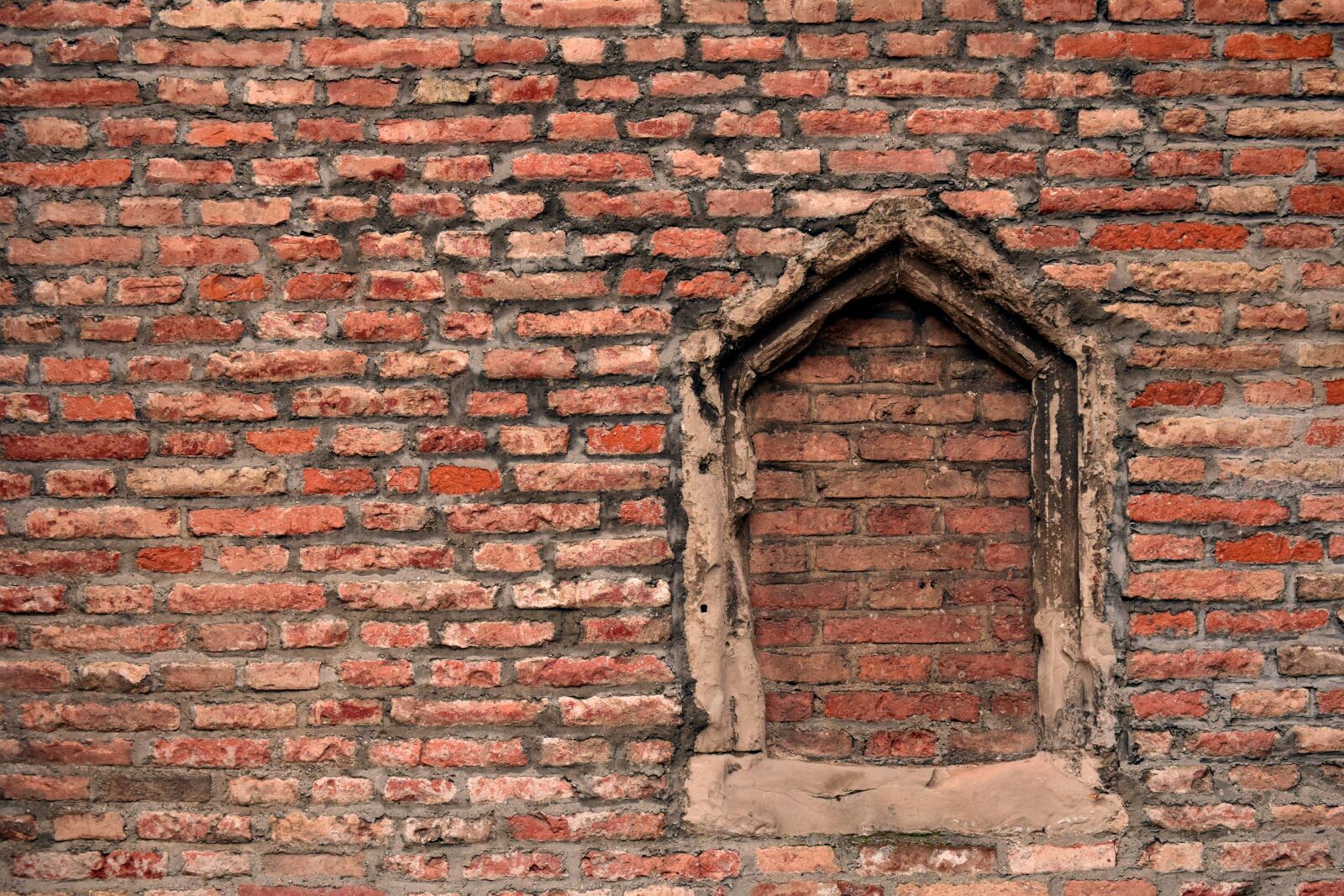 Nikon D3300 sample photo. Wall, window, brick wall photography