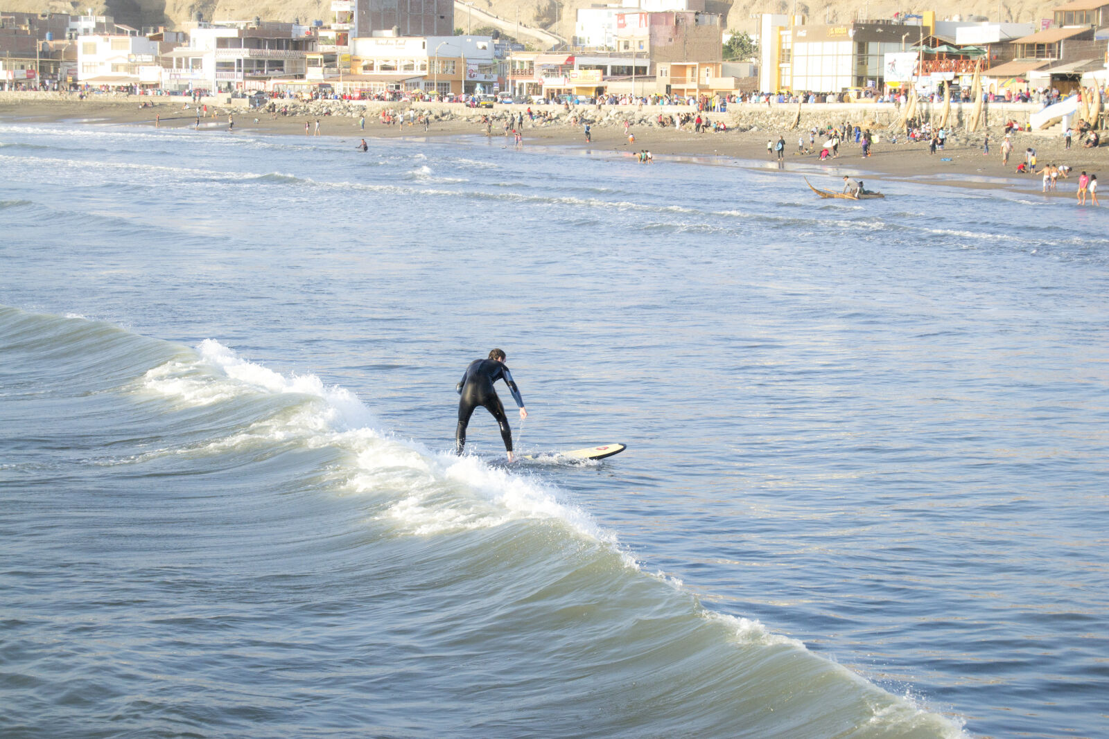 Nikon D3100 sample photo. Peru, surf photography