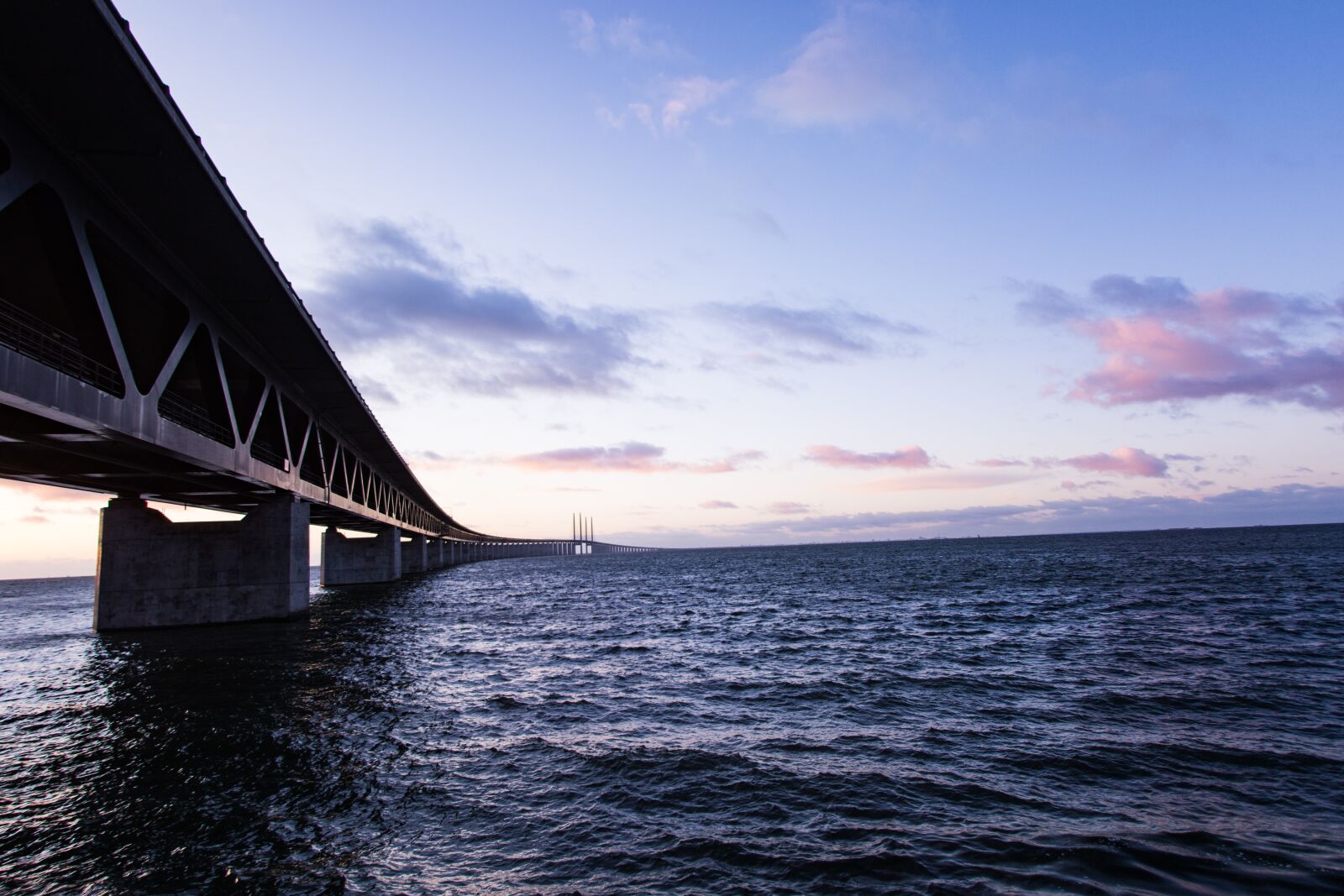 Nikon D7100 sample photo. Bridge, skye, clouds photography