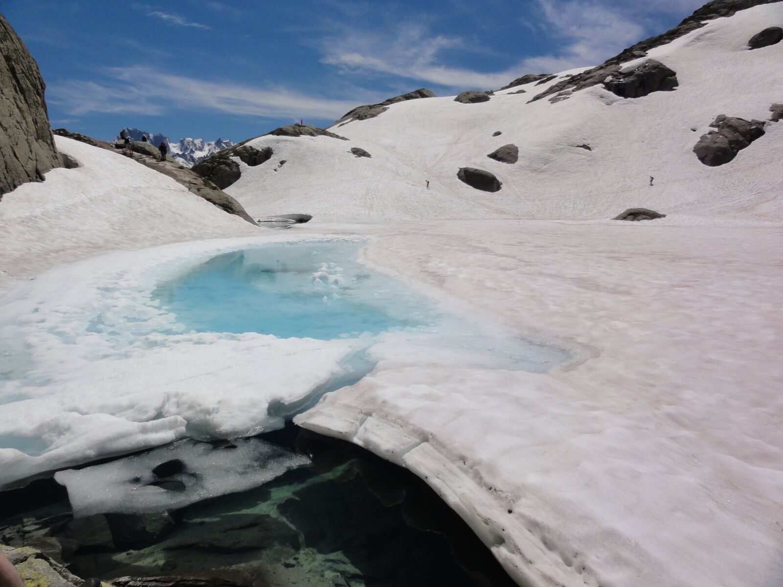 Sony DSC-HX5V sample photo. Lac, blanc, france photography
