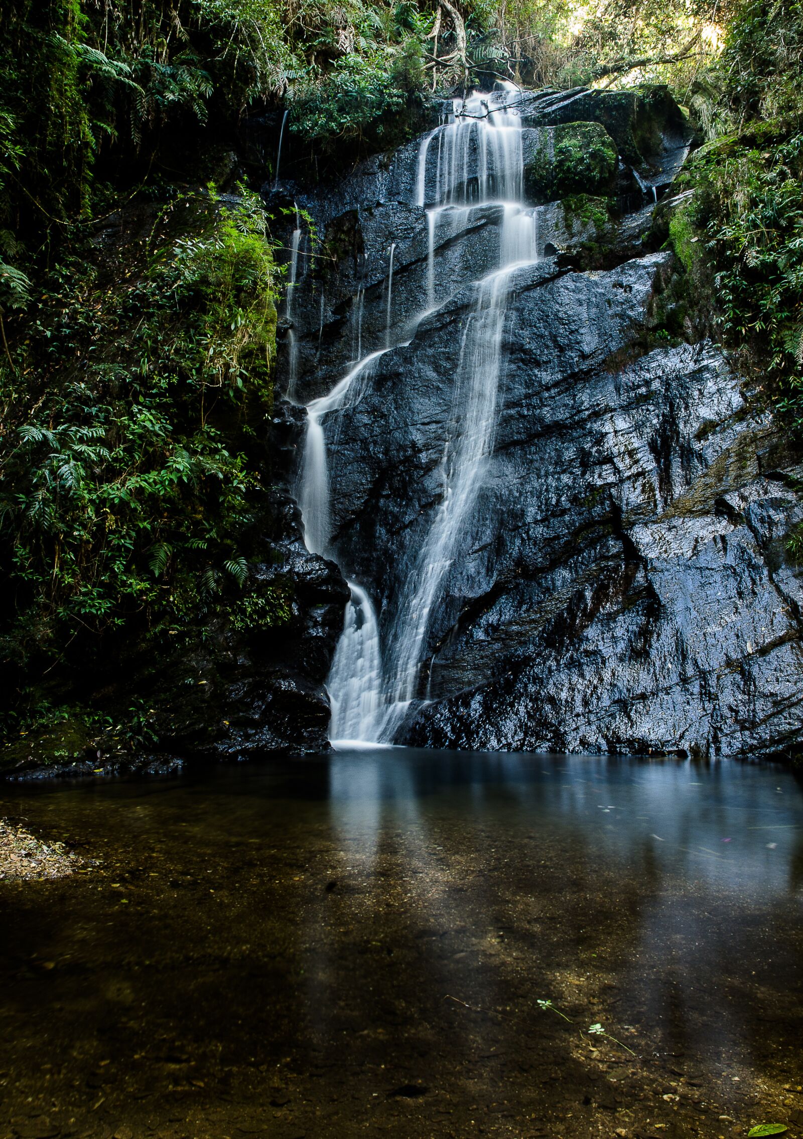 Nikon D3100 sample photo. Waterfall, travel, quality of photography