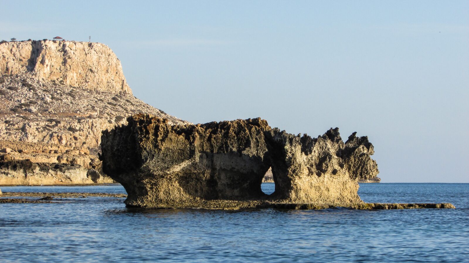 Canon PowerShot SX400 IS sample photo. Cyprus, cavo greko, rock photography