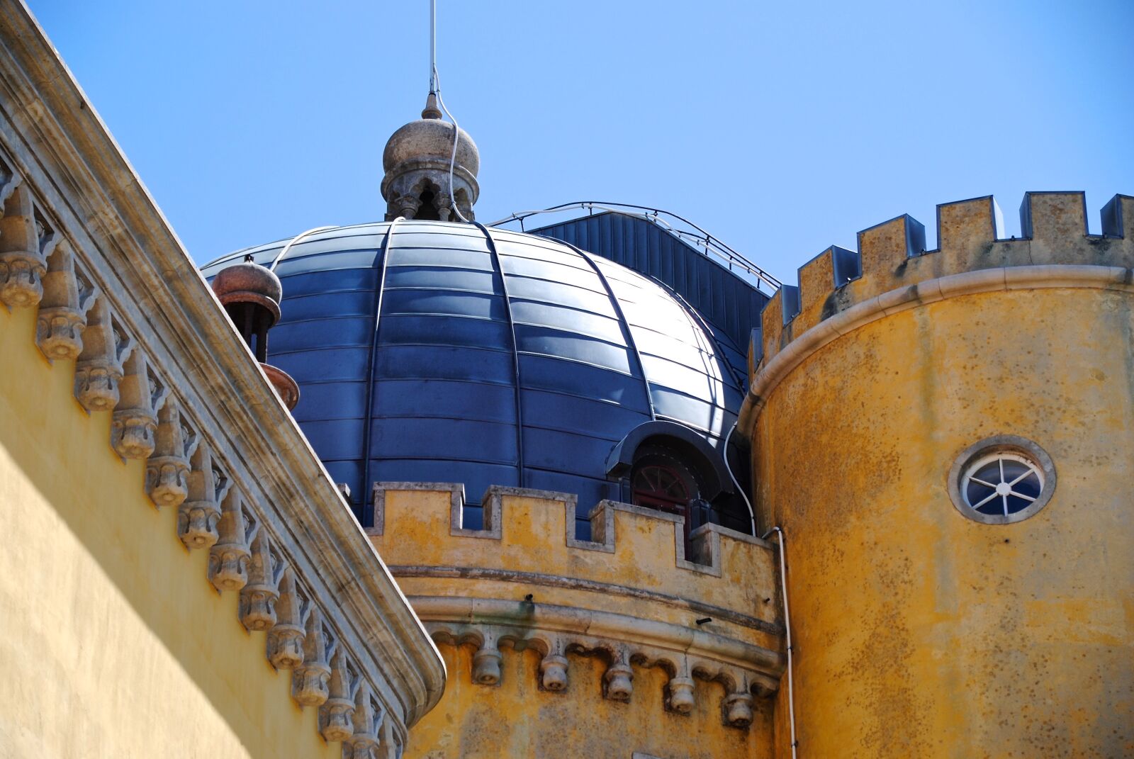 Nikon D3000 sample photo. Portugal, sintra, castle photography