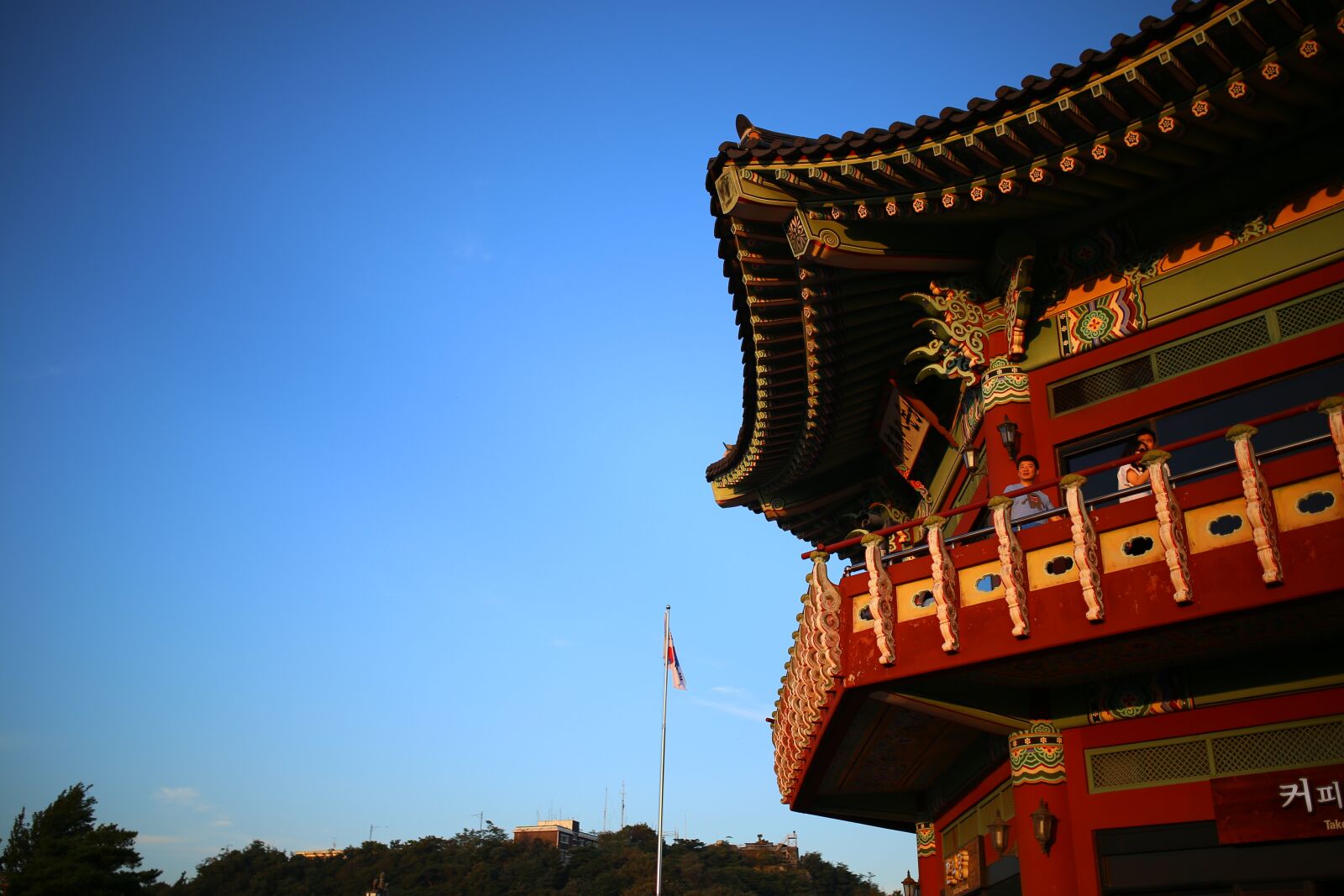 Canon EOS 6D sample photo. Korea, sky, antique photography