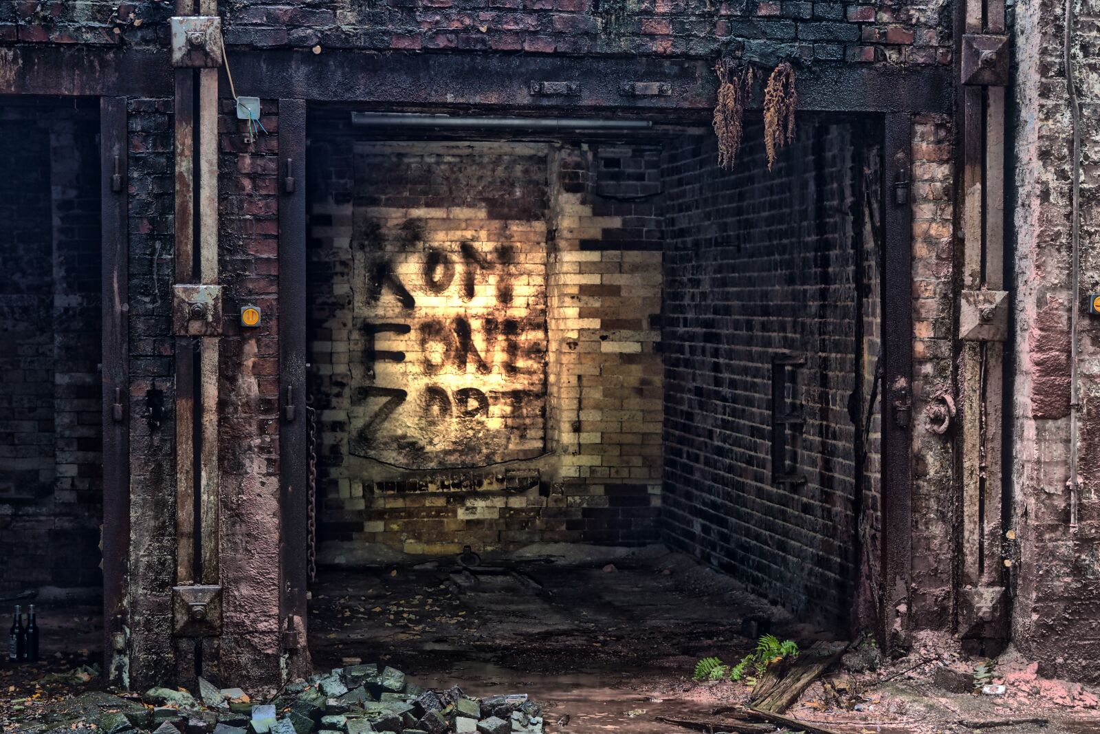 Olympus OM-D E-M10 sample photo. Lost places, factory, pforphoto photography