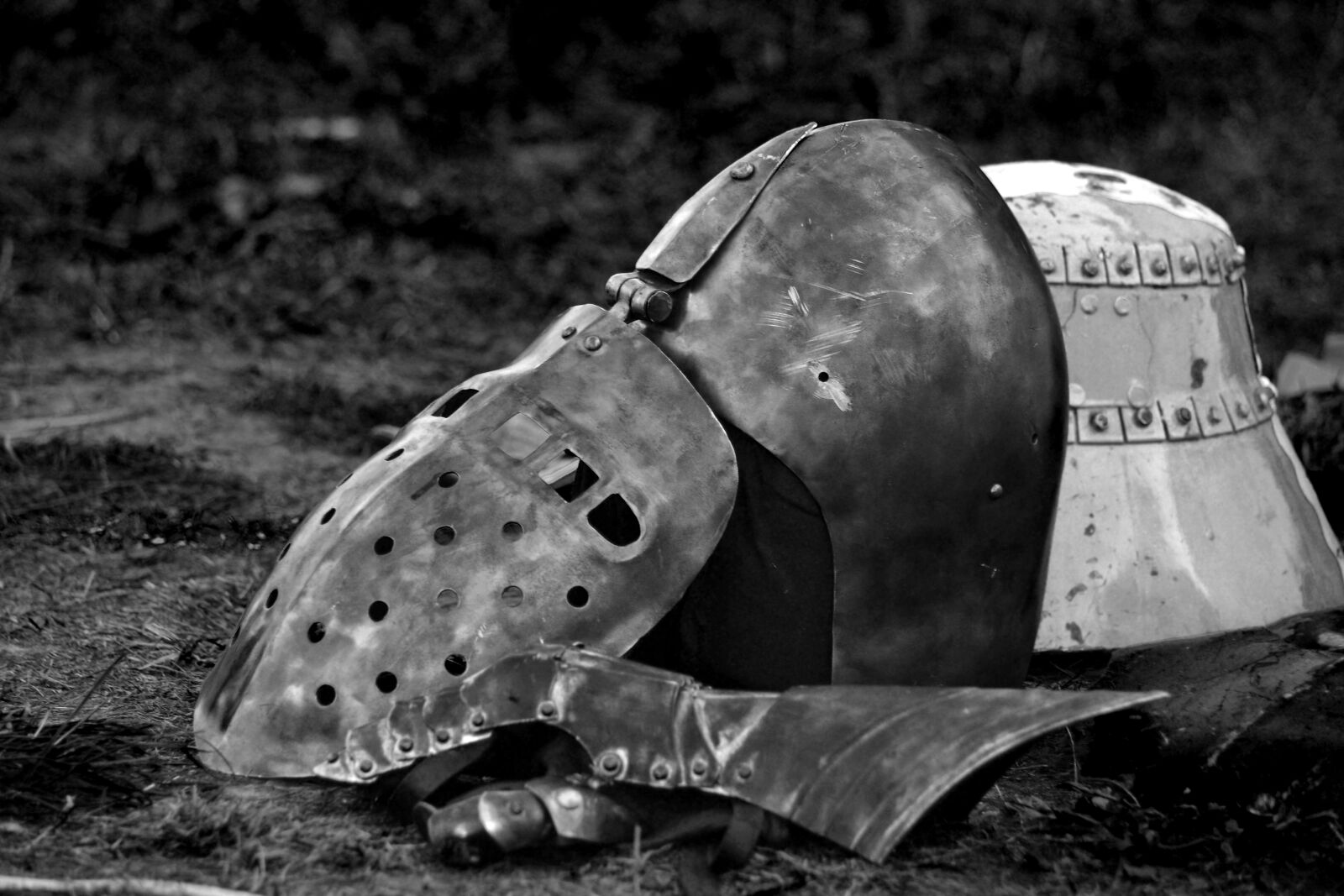 Nikon D3100 sample photo. Battle, fighter, helm, helmet photography