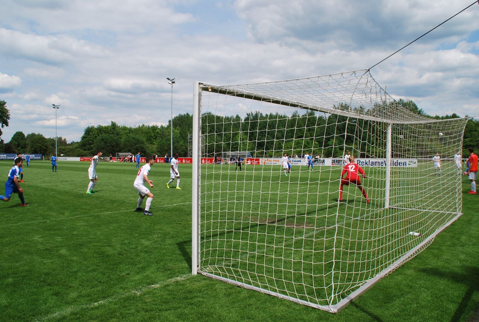 Nikon D60 sample photo. Football, goal, goalkeeper photography