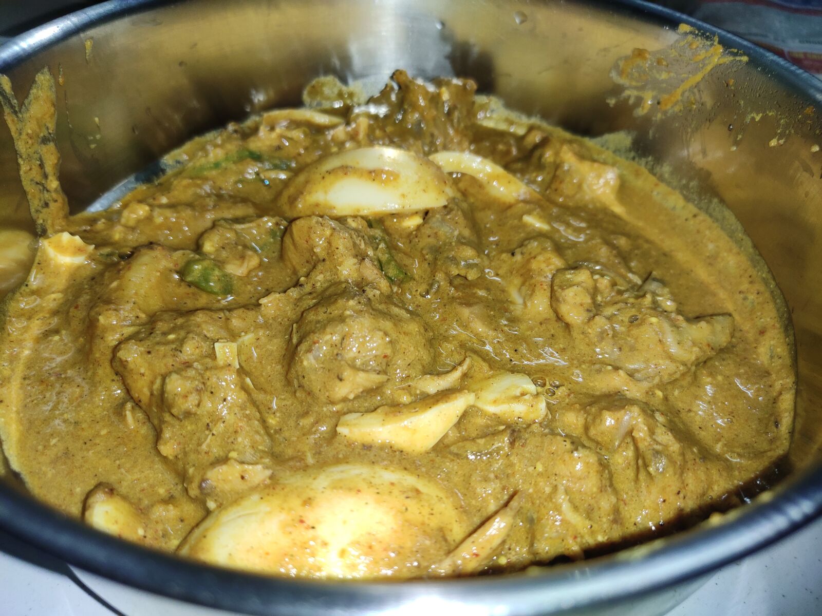 Xiaomi Redmi Note 7 Pro sample photo. Chicken civs, pabitra, curry photography