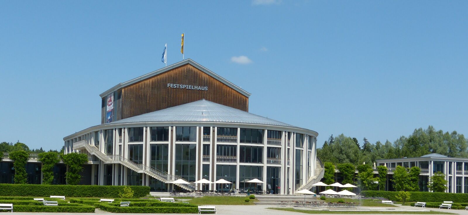 Panasonic Lumix DMC-FZ150 sample photo. Louis festspielhaus f ssen photography