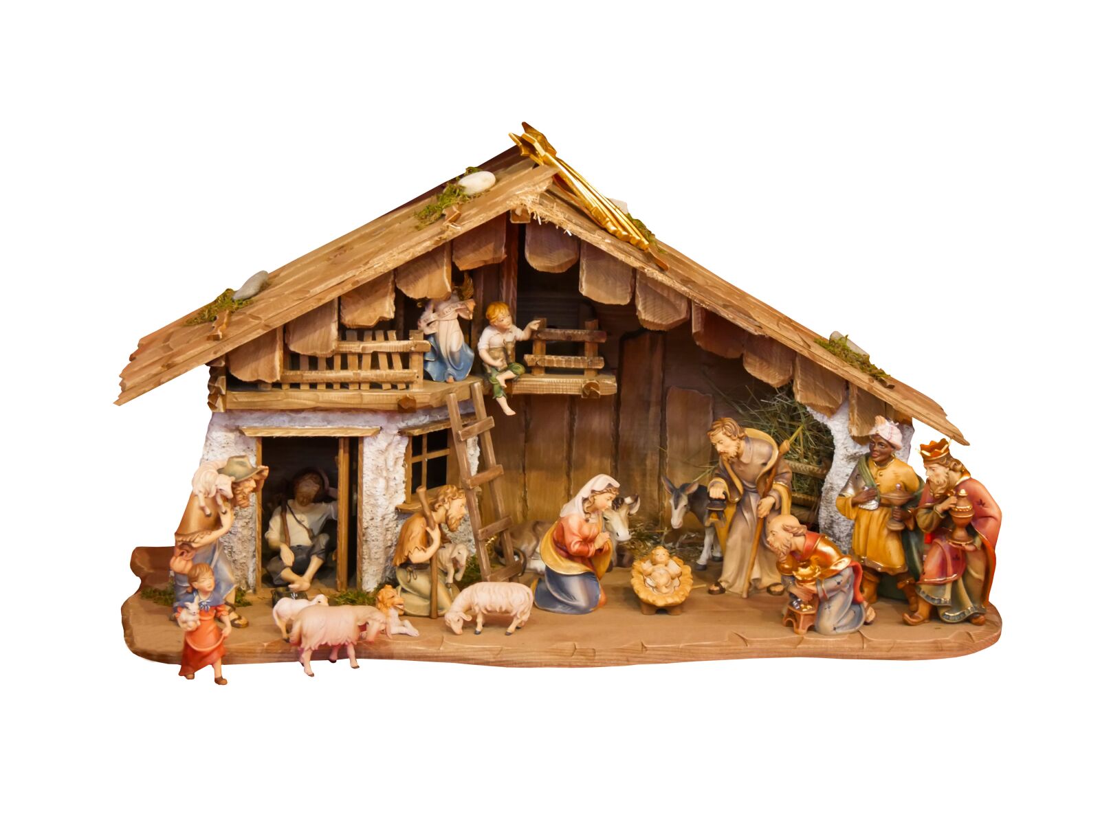 Panasonic DMC-G70 sample photo. Christmas, nativity scene, crib photography
