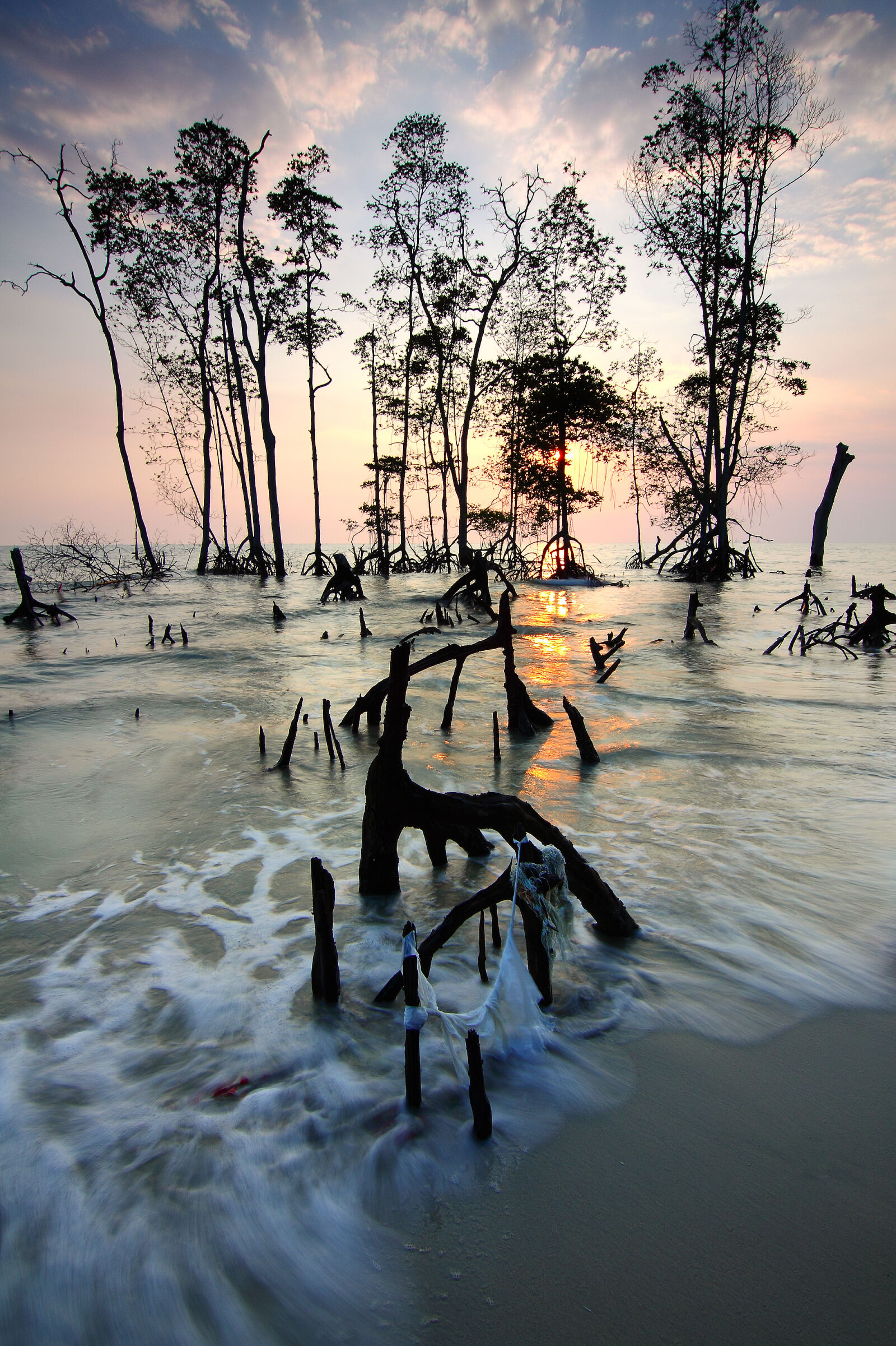 Canon EOS 50D sample photo. Beach, clouds, dawn, landscape photography