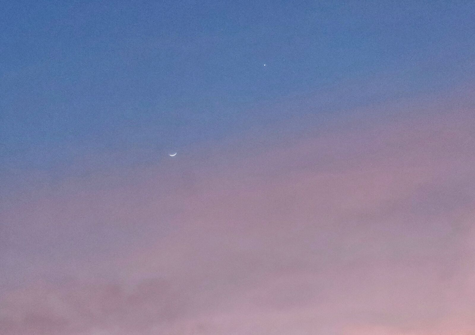 Xiaomi MI 8 sample photo. Sunset, sky, moon photography