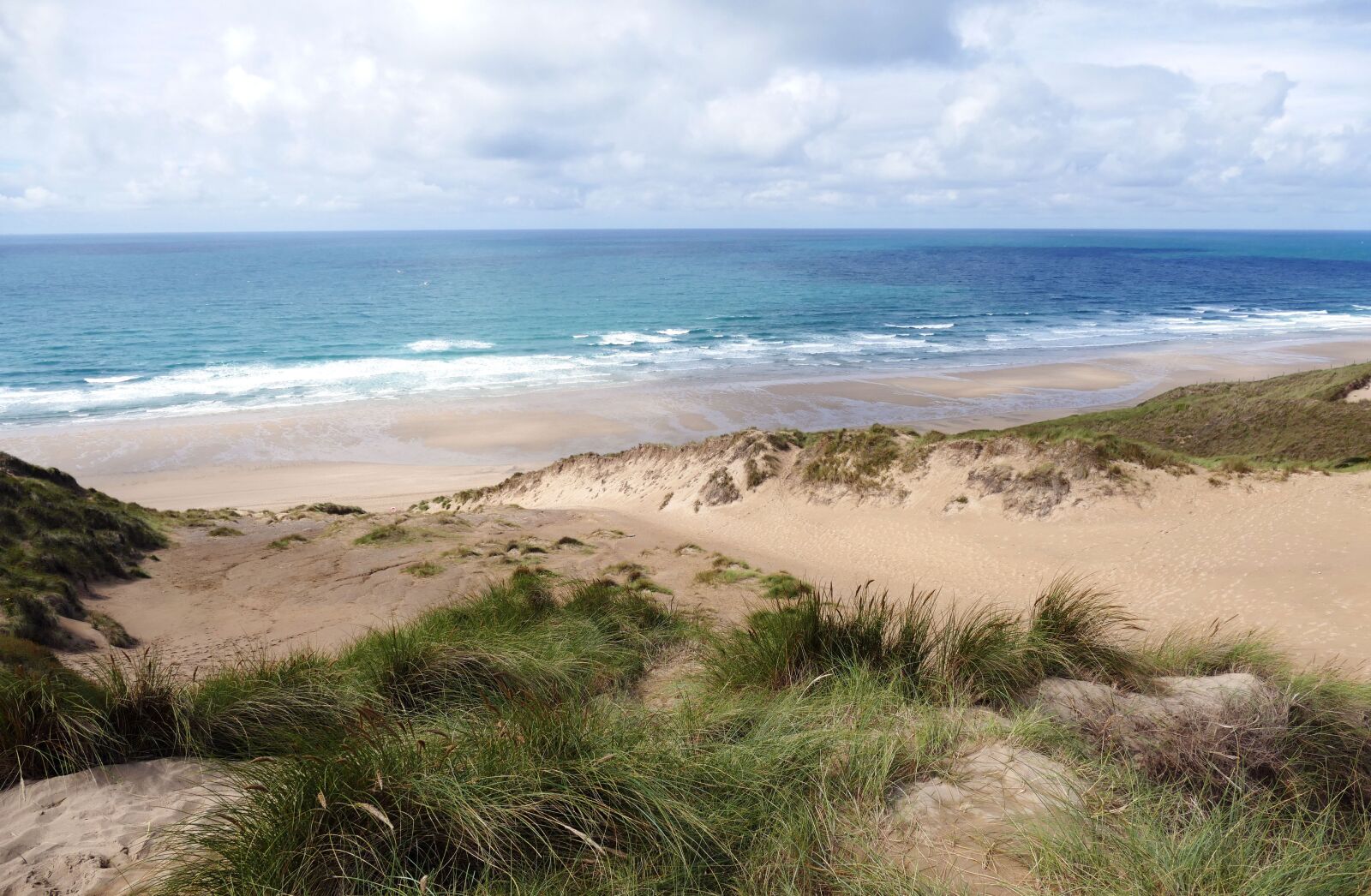 Panasonic Lumix DMC-FZ1000 sample photo. Penhale sands, perranporth, cornwall photography
