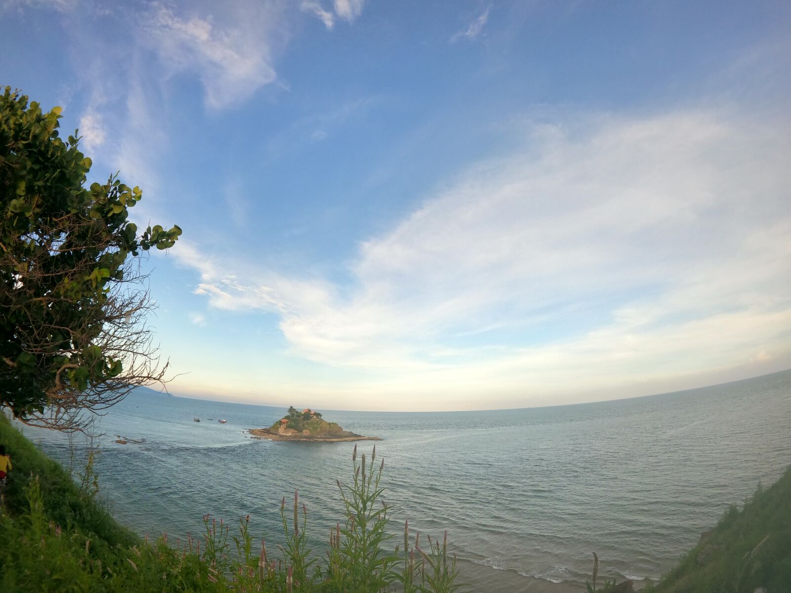 GoPro Hero8 Black sample photo. Temple, landscape, sunset photography