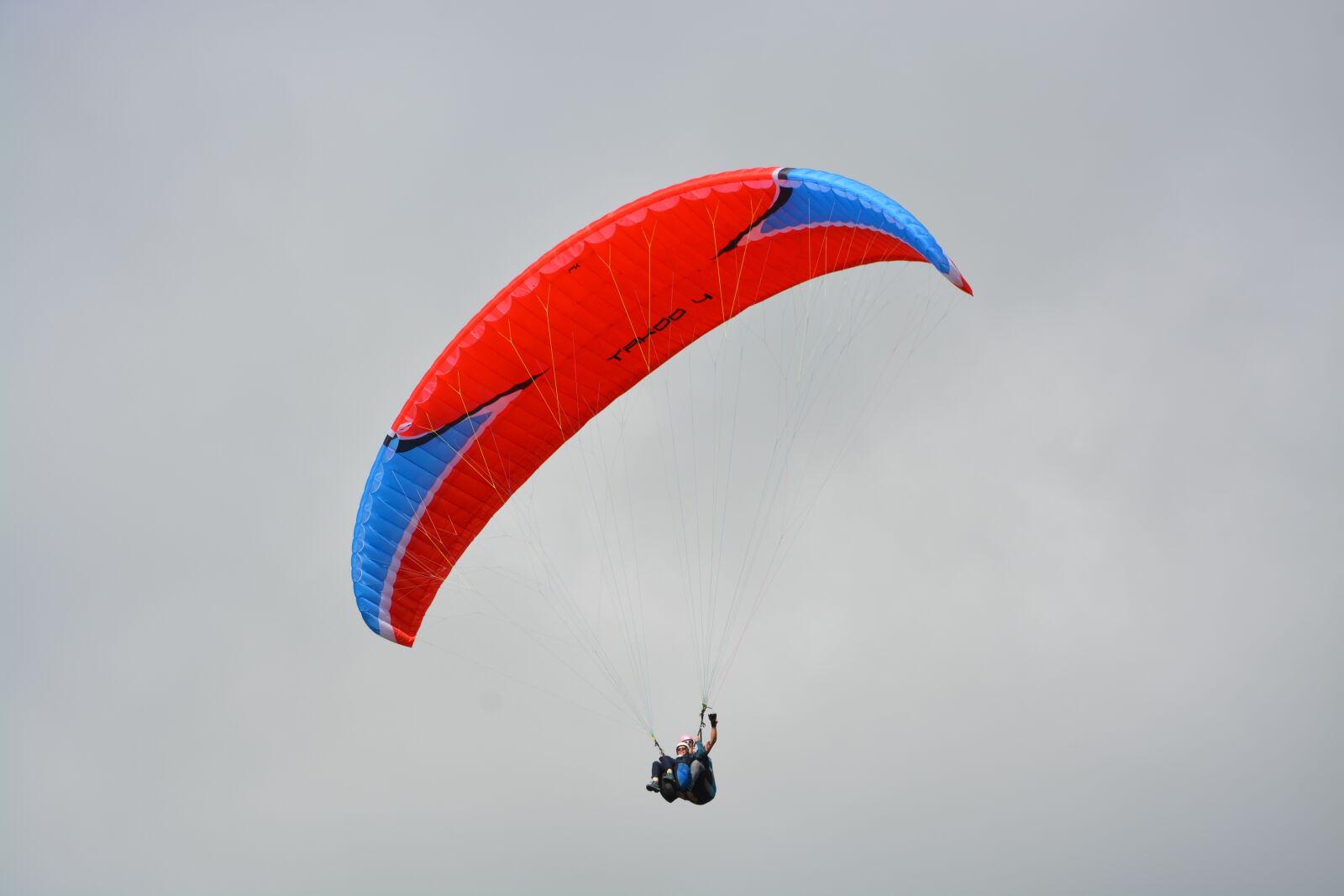 Nikon D5200 sample photo. Paragliding, paragliding bis place photography