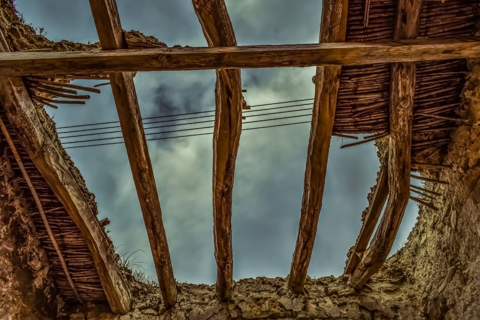 Nikon D3300 sample photo. Roof, old, wooden photography