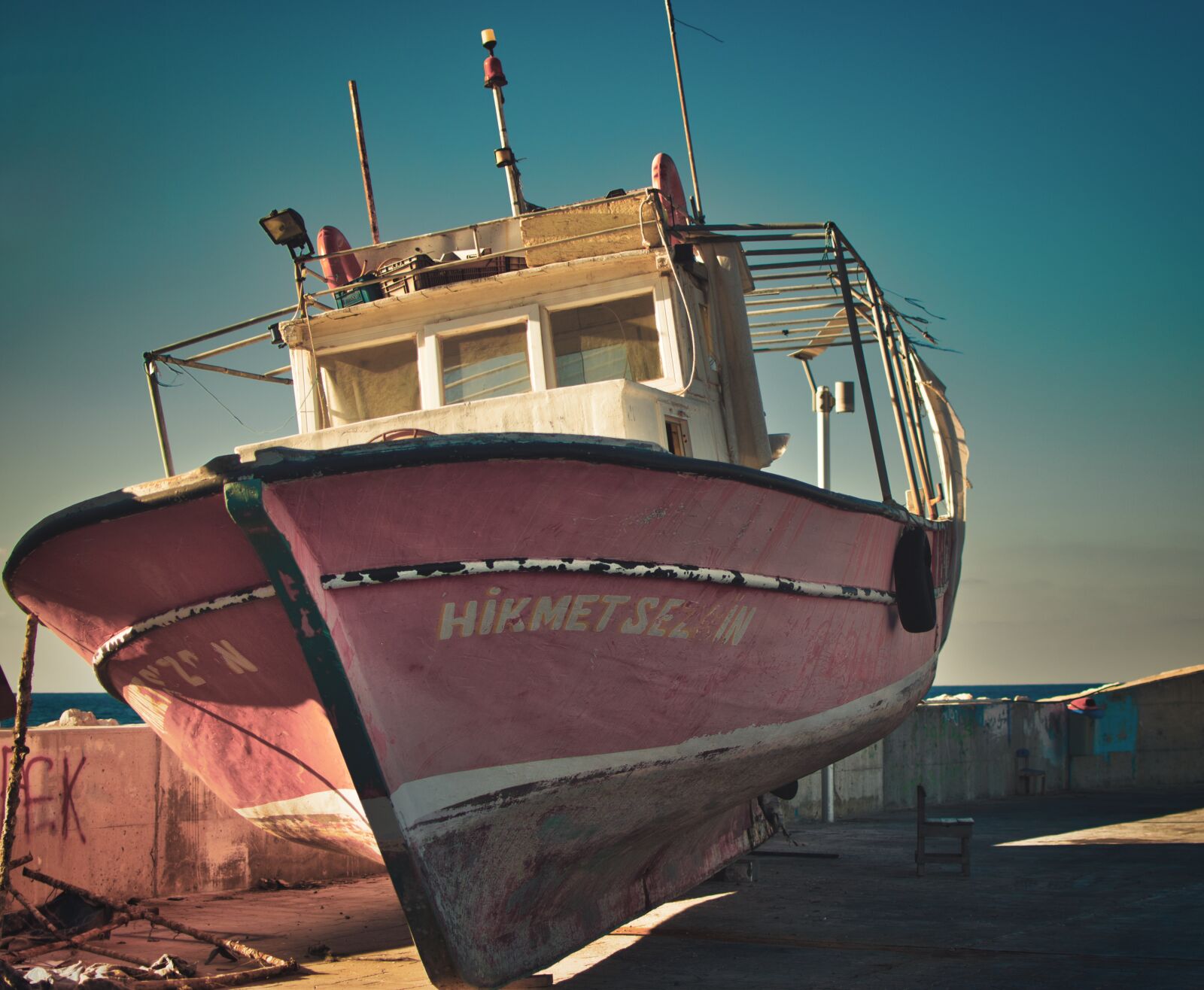 Nikon D5300 sample photo. Ship, dry, boat photography