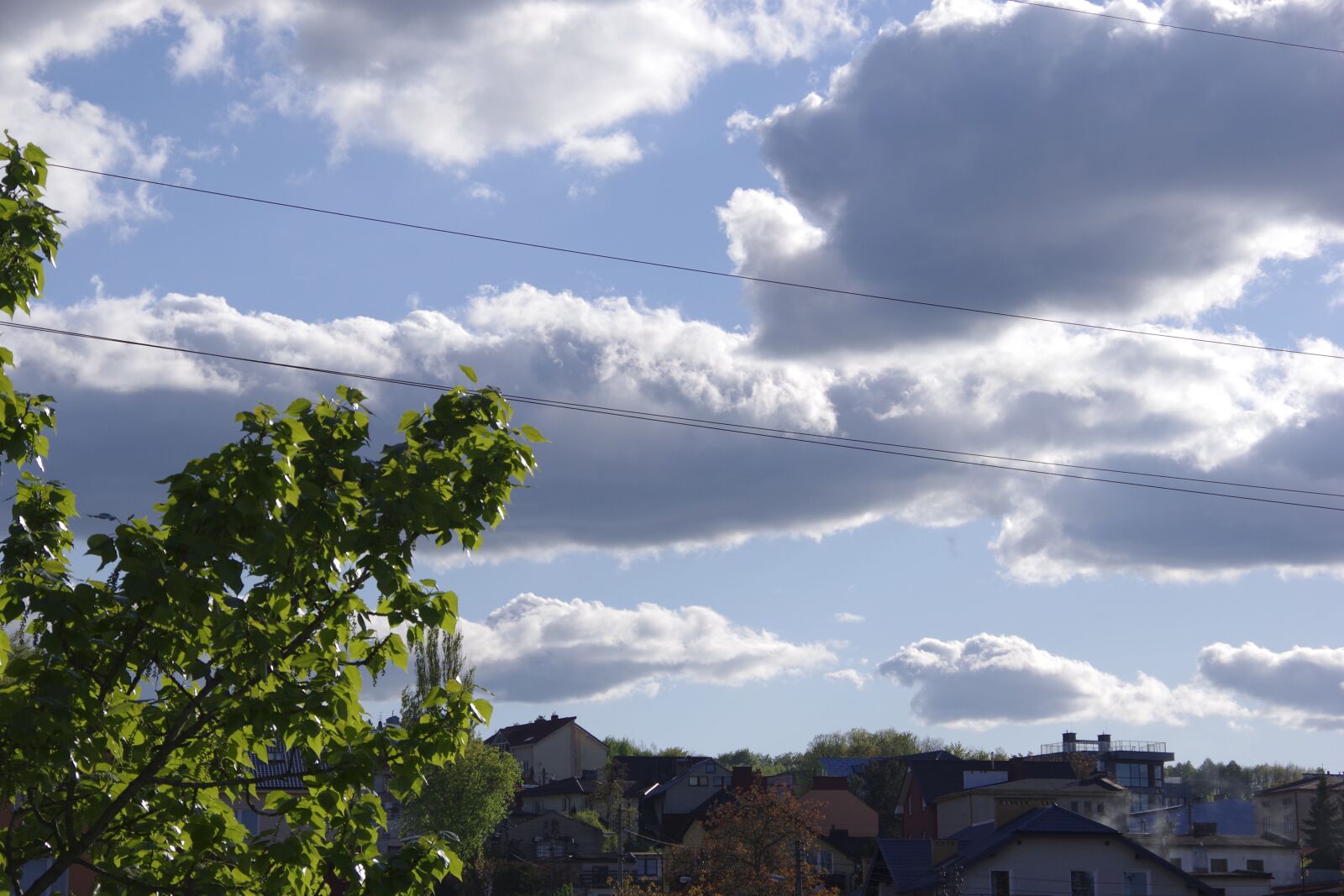 Pentax K-70 sample photo. Clouds, sky, horizon photography