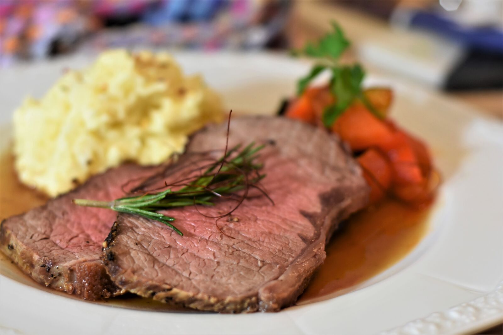 Nikon D7200 sample photo. Roast beef, beef, meat photography