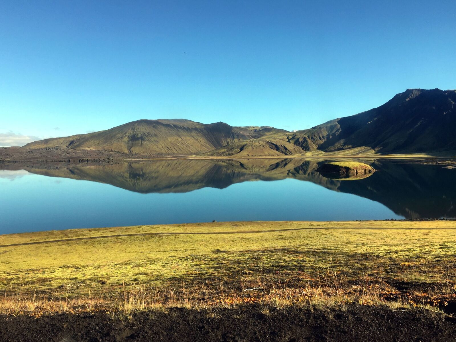 iPhone 6 Plus back camera 4.15mm f/2.2 sample photo. Trees, lake, valley, water photography