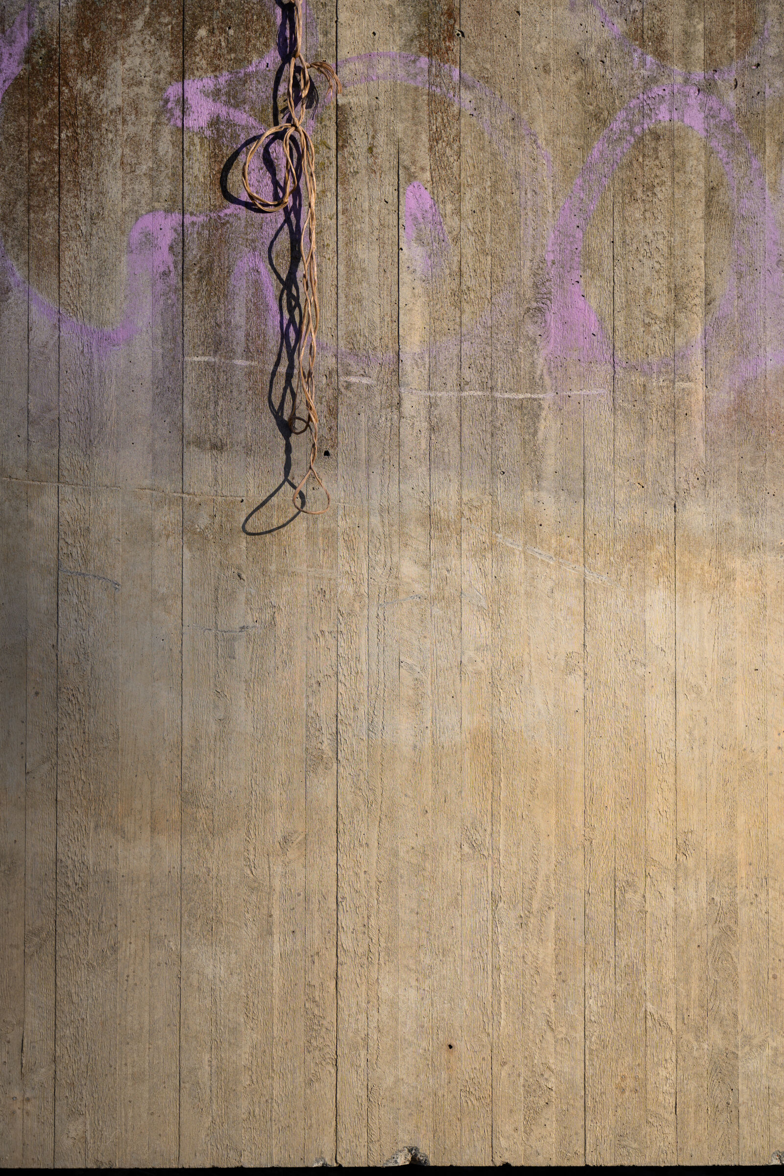 Tamron 90mm F2.8 Di III Macro VXD sample photo. Concrete rope wall photography