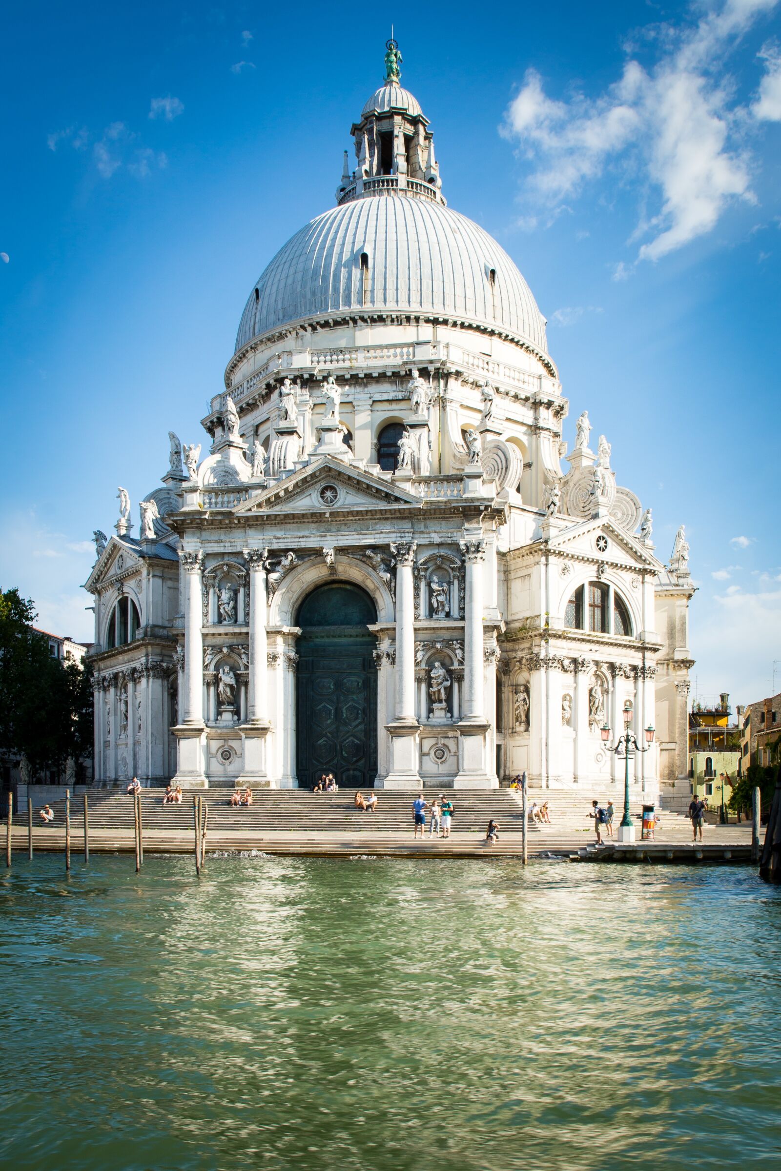 Sony a99 II sample photo. Venice, church, gondola photography