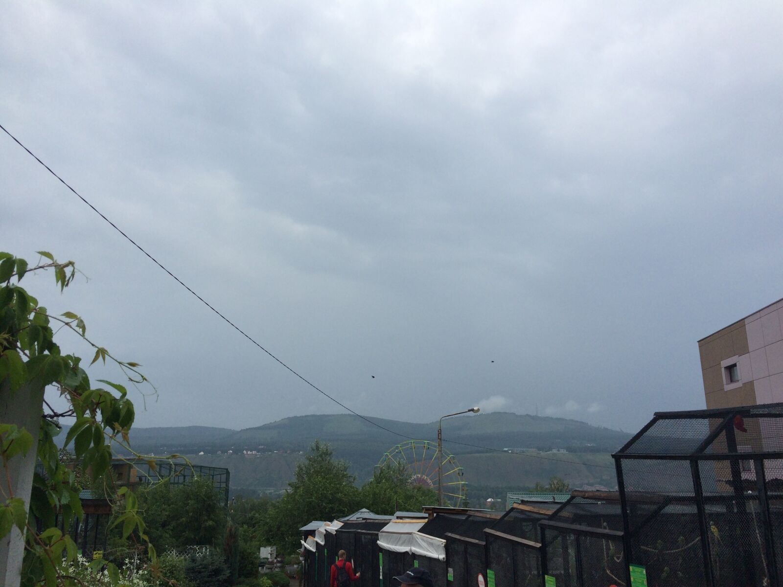 iPhone 5s back camera 4.15mm f/2.2 sample photo. Landscape, sky, rain photography