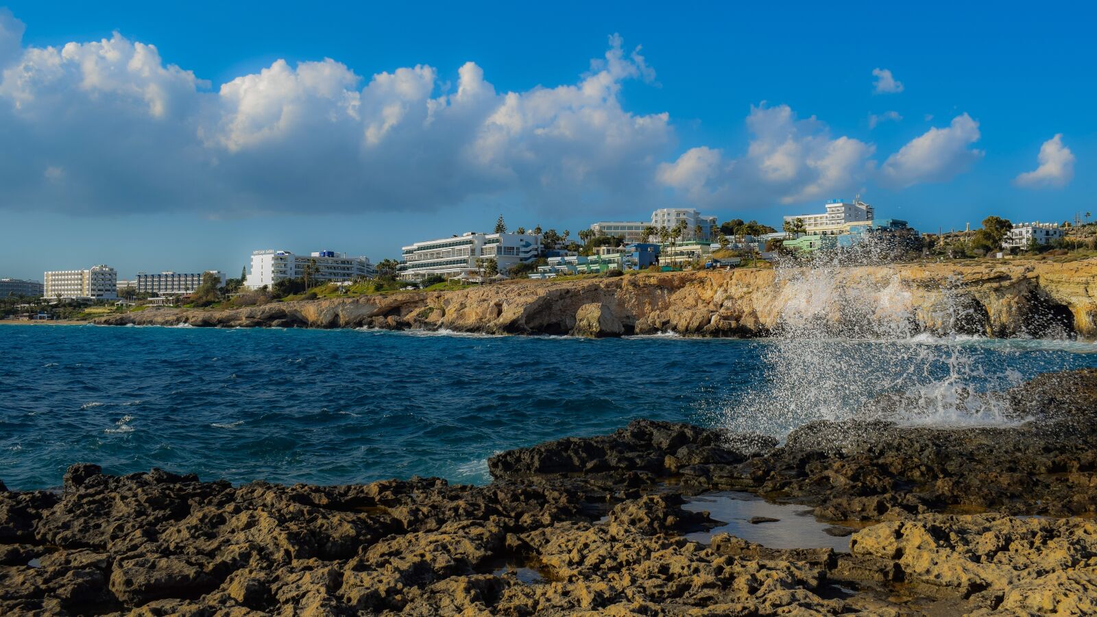 Nikon D3300 sample photo. Cyprus, ayia napa, panoramic photography