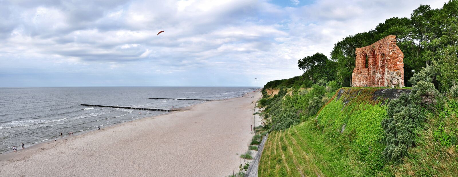 Nikon D90 sample photo. Trzęsacz, poland, sea photography
